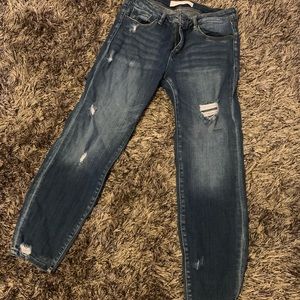 Distressed Hidden Jeans
